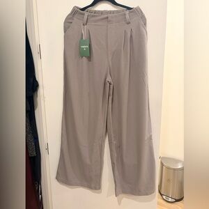 HALARA Wide-Leg waffle Pants